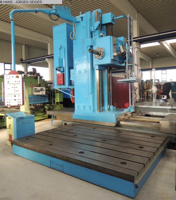used Floor Type Boring and Milling M/C - Hor. COLLET & ENGELHARDT BF 130 - 11