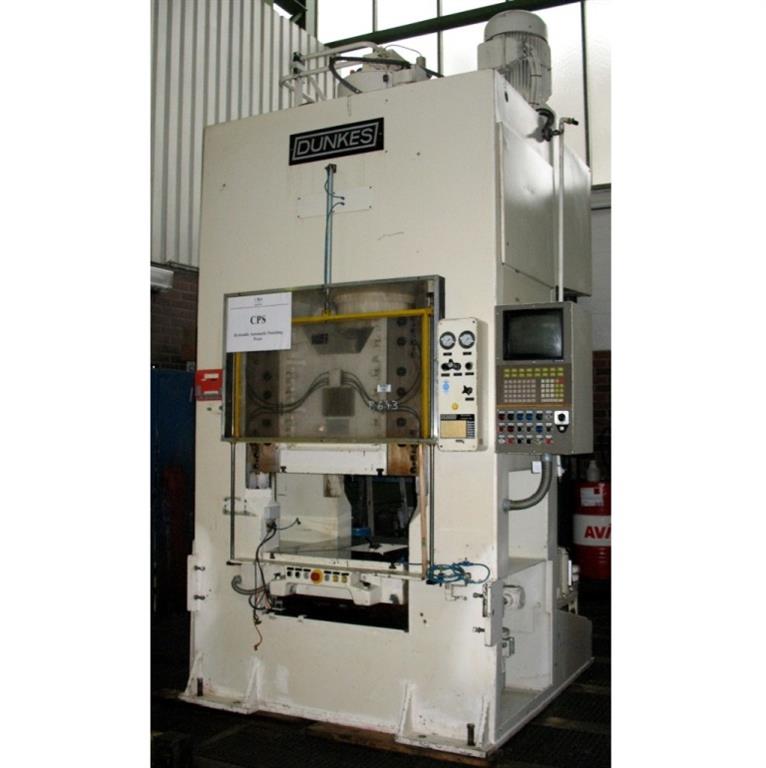 gebrauchte Pressen und Bördelmaschinen Doppelständerpresse - Hydraulisch DUNKES HDS 160 (UVV)
