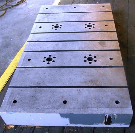 used Other accessories for machine tools bolster plate AUFSPANNPLATTE 1800 x 1000