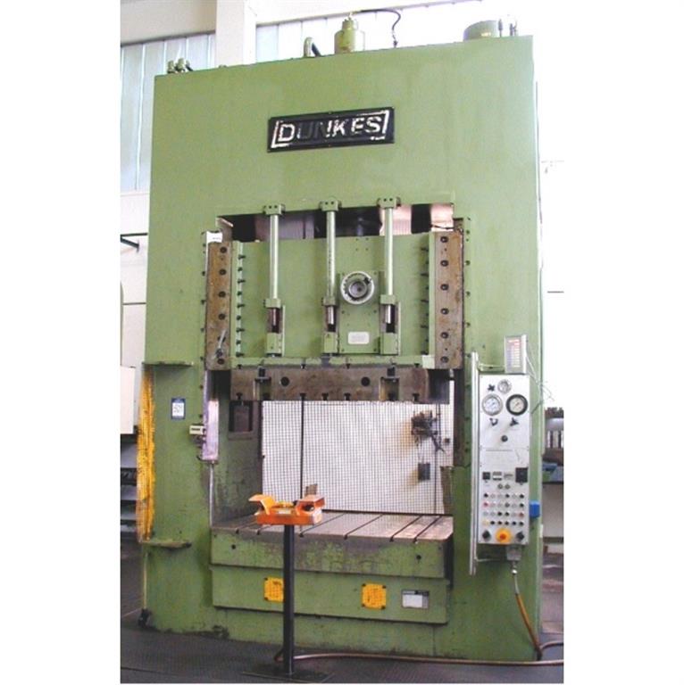 used Machines available immediately Double Column Drawing Press -Hydr. DUNKES HDZ 200/80 (UVV)