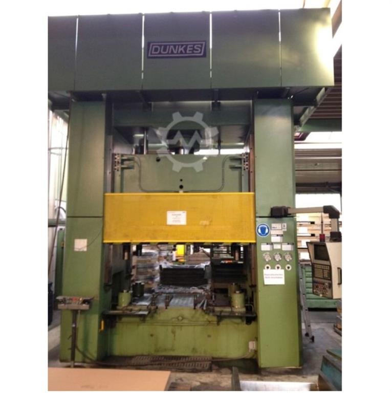 used Machines available immediately Double Column Drawing Press -Hydr. DUNKES HDZ 315 / 100 / 63 (CE)