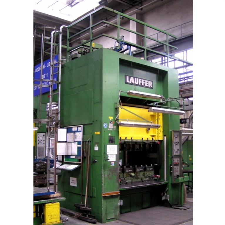 used Machines available immediately Double Column Drawing Press -Hydr. LAUFFER RZU 200 (UVV)