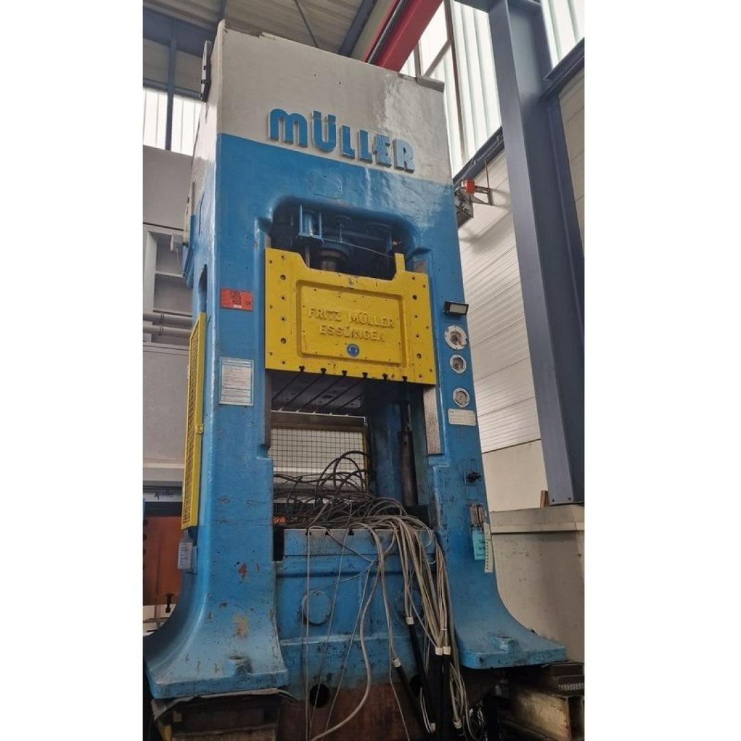 used Machines available immediately Double Column Drawing Press -Hydr. MUELLER ZE 160/200-10.1.7-U (UVV)