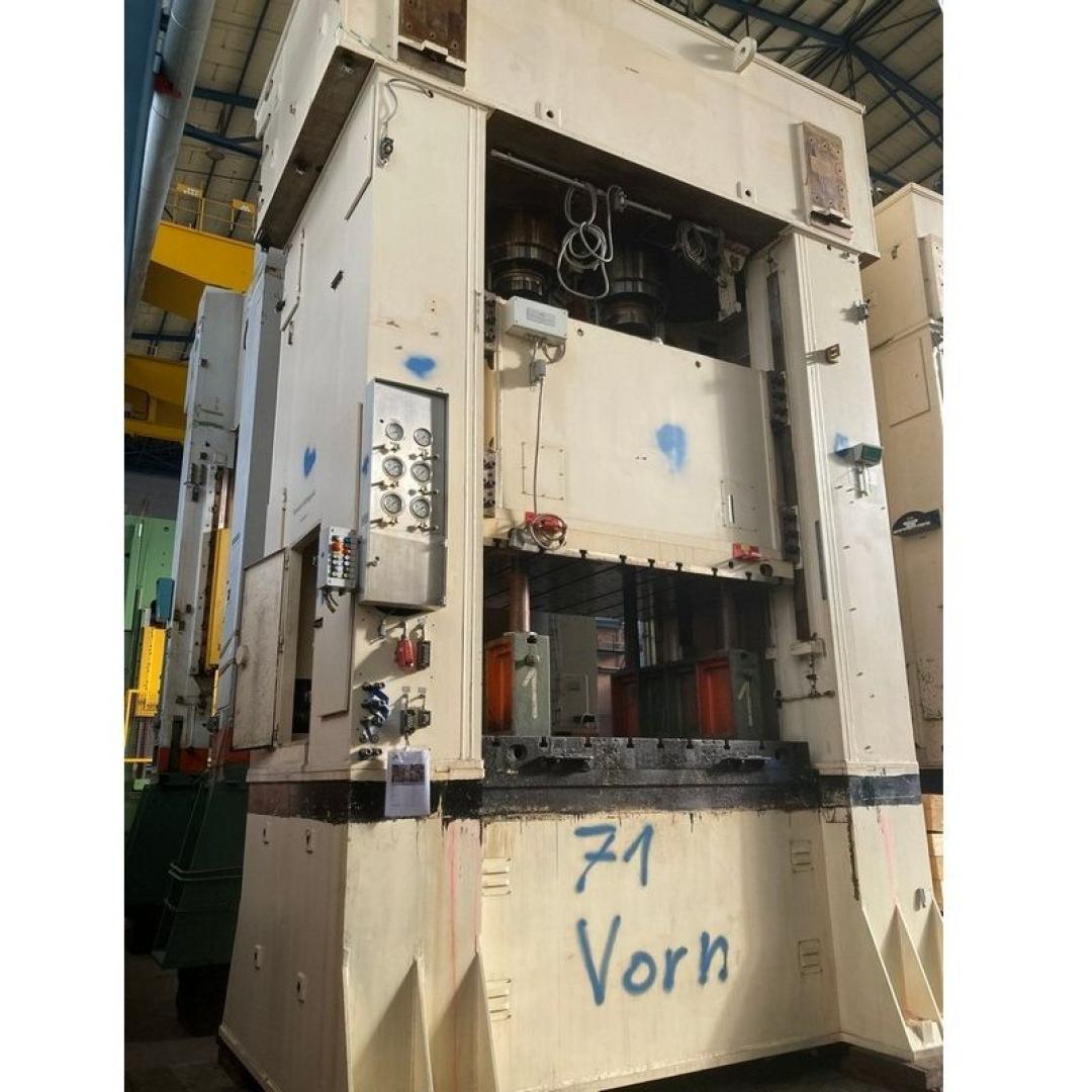 used Machines available immediately Double Column Drawing Press -Hydr. MÜLLER BZE 800-25.3.1