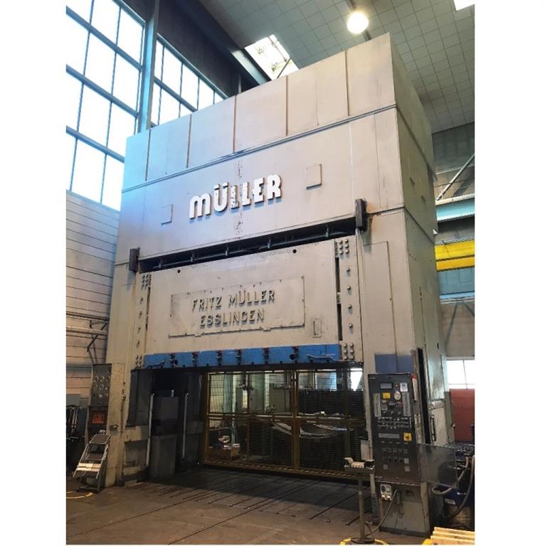 used Machines available immediately Double Column Drawing Press -Hydr. MÜLLER ZE 1500.50.4.1