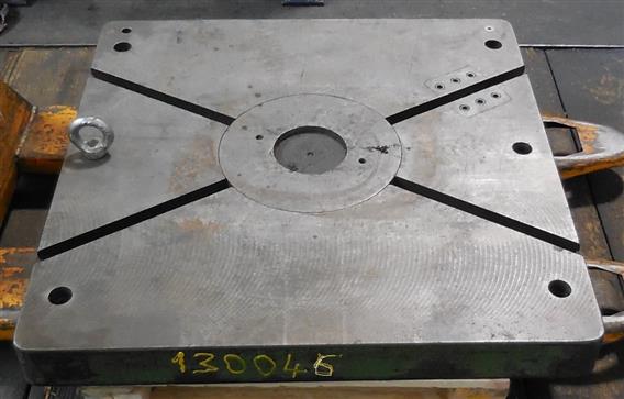 used Machines available immediately bolster plate AUFSPANNPLATTE 795 x 795