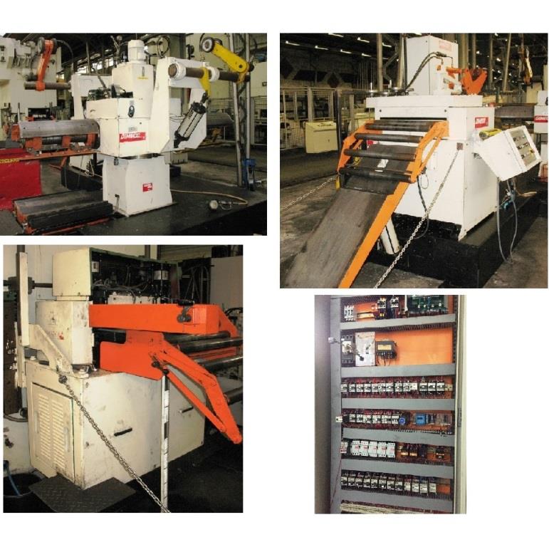 used Machines available immediately coil line DIMECO 1676 EV / 2382 FFPS