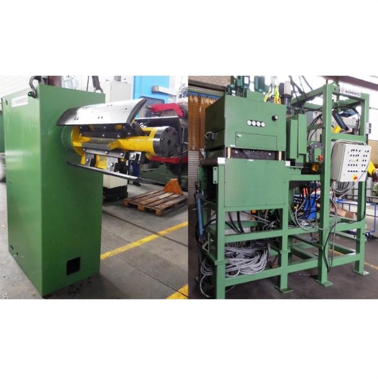 used Machines available immediately coil line NORMATIC DY 500 X3000