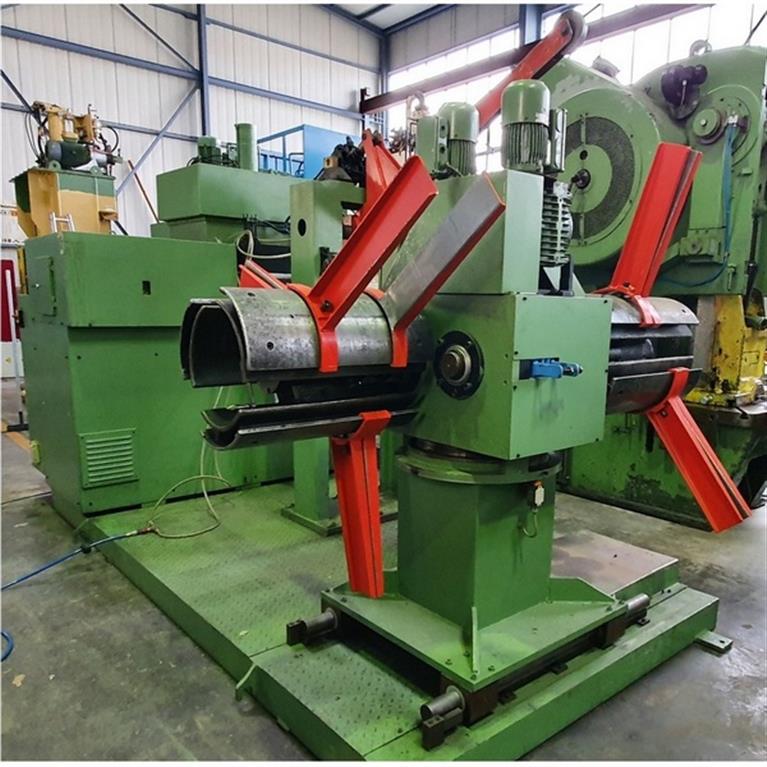 used Machines available immediately decoiler straightening machine ARKU RM 5050.4/9  /  AH 2000/2/M