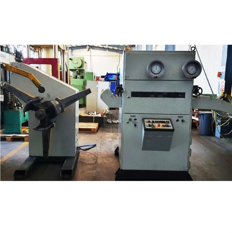 used Machines available immediately decoiler straightening machine HENSEL BRMS 4/500/10  /  BSH 3-500