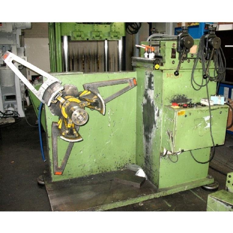 used Machines available immediately decoiler straightening machine WANZKE HRS 1