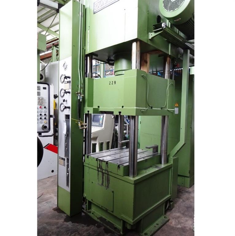 gebrauchte Maschinen sofort verfügbar Doppelständerziehpresse - Hydraulisch DUNKES HS 4 - 100 (UVV)