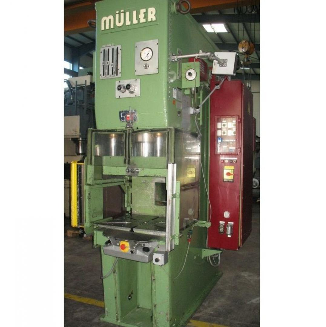used Metal Processing Single Column Press - Hydraulic MUELLER CD 100.11.30 (UVV)