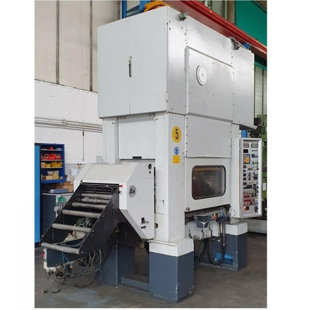 used Metal Processing double-sided high speed press HENSEL EBU HK 130 ZR