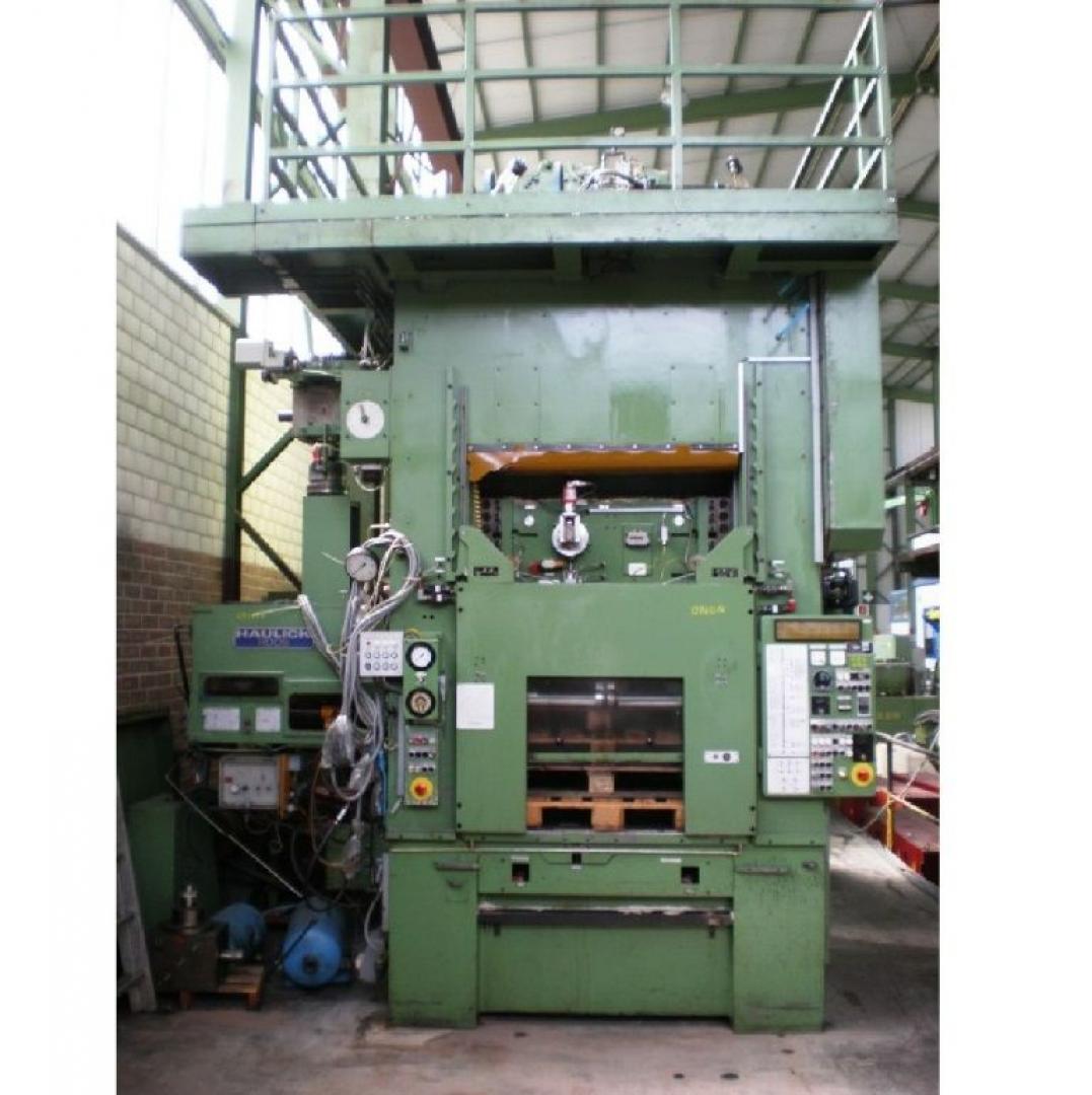 gebrauchte Metallbearbeitungsmaschinen Doppelständer - Kurbelpresse HAULICK RVD 160-1250 R