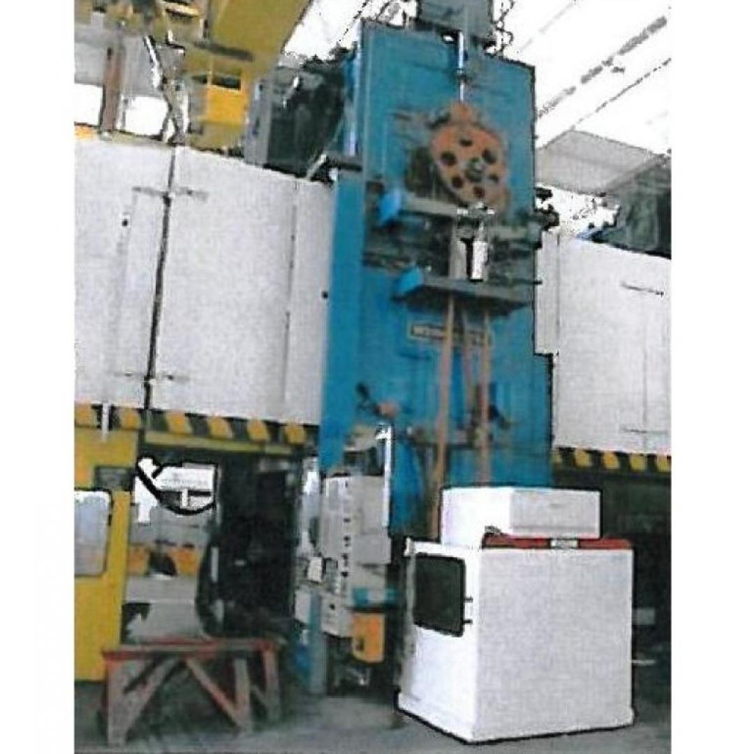 gebrauchte Metallbearbeitungsmaschinen Doppelständer - Kurbelpresse WEINGARTEN VK 500.34.85