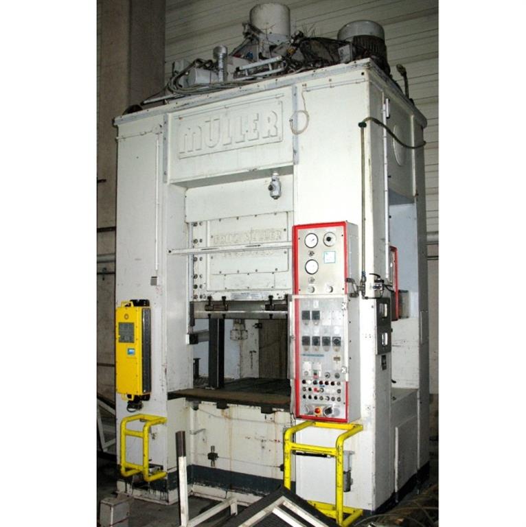 gebrauchte Metallbearbeitungsmaschinen Doppelständerziehpresse - Hydraulisch MUELLER SDZ 250/200.3.1 (UVV)