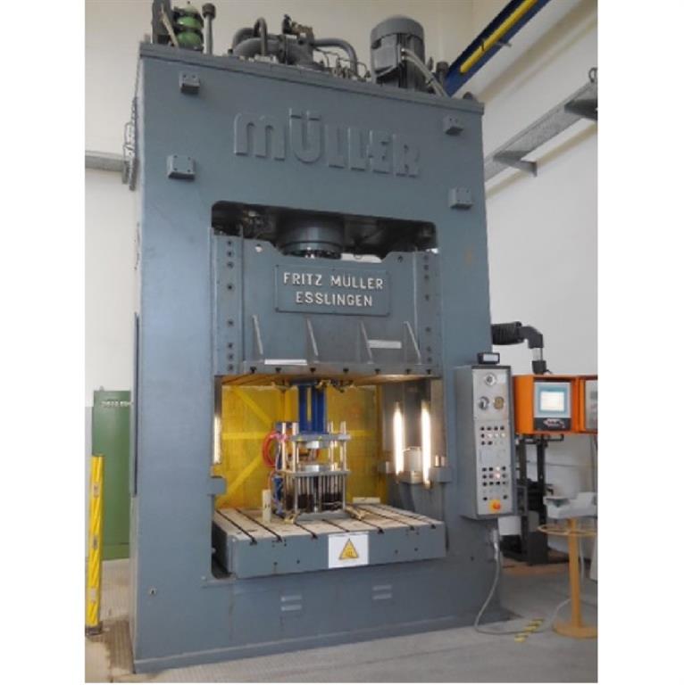 gebrauchte Metallbearbeitungsmaschinen Doppelständerziehpresse - Hydraulisch MUELLER ZE 315-16.24.1 (CE)