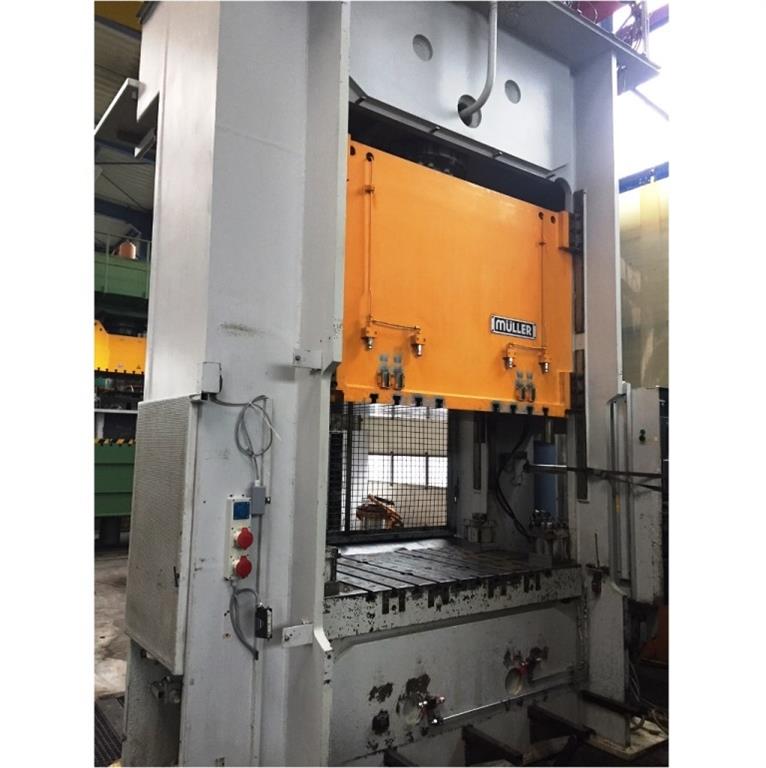 gebrauchte Metallbearbeitungsmaschinen Doppelständerziehpresse - Hydraulisch MUELLER SLUZ 315-20.1.1 (UVV)