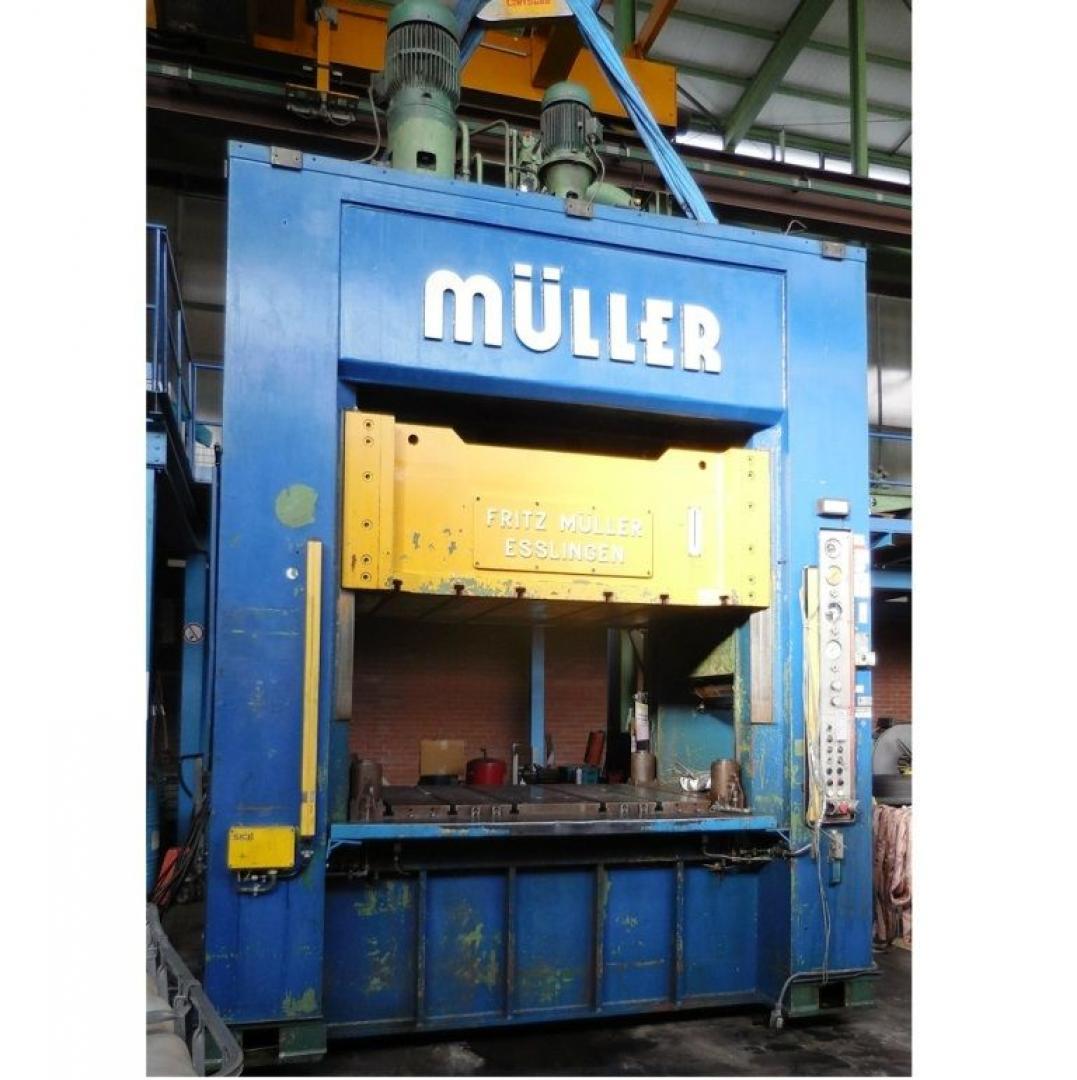 gebrauchte Metallbearbeitungsmaschinen Doppelständerziehpresse - Hydraulisch MUELLER KEZ 250-20/10.3.1 (UVV)