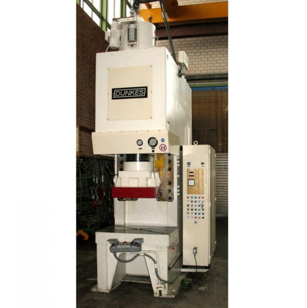 gebrauchte Metallbearbeitungsmaschinen Einständerpresse - Hydraulisch DUNKES HZS 160 (UVV)