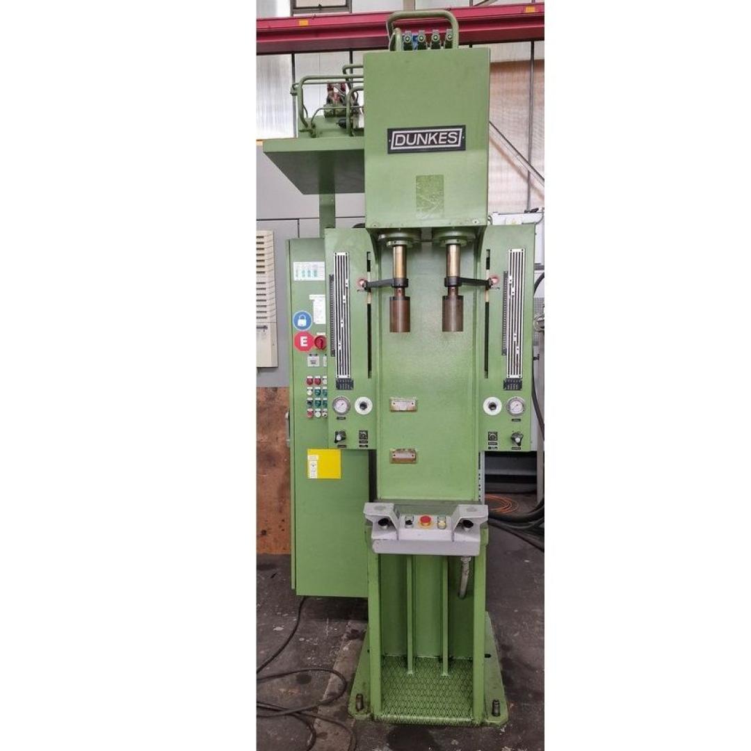 gebrauchte Metallbearbeitungsmaschinen Einständerpresse - Hydraulisch DUNKES HZ 6,3 (UVV)