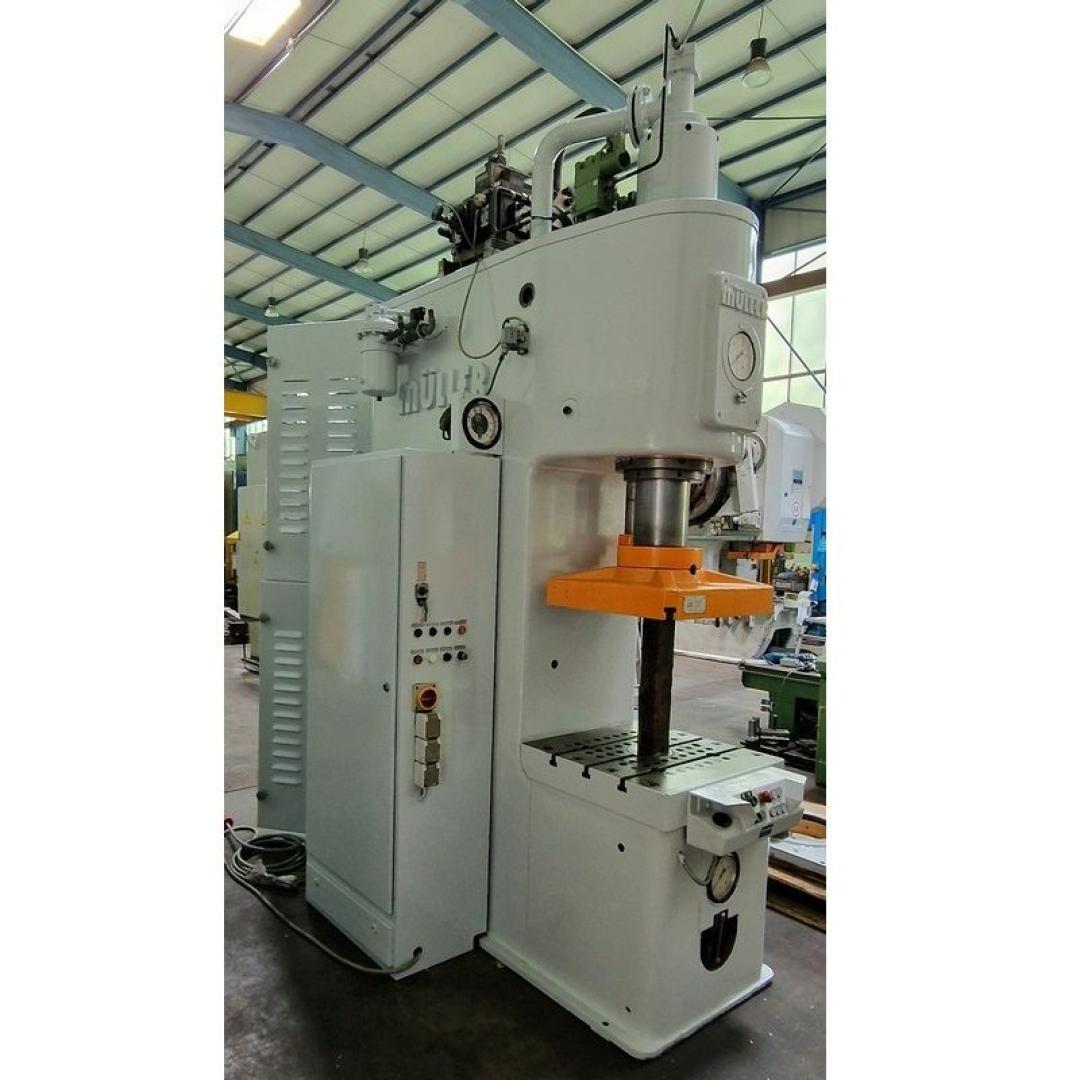 gebrauchte Metallbearbeitungsmaschinen Einständerziehpresse - Hydraulisch MUELLER CEZ 63.5.10 (UVV)