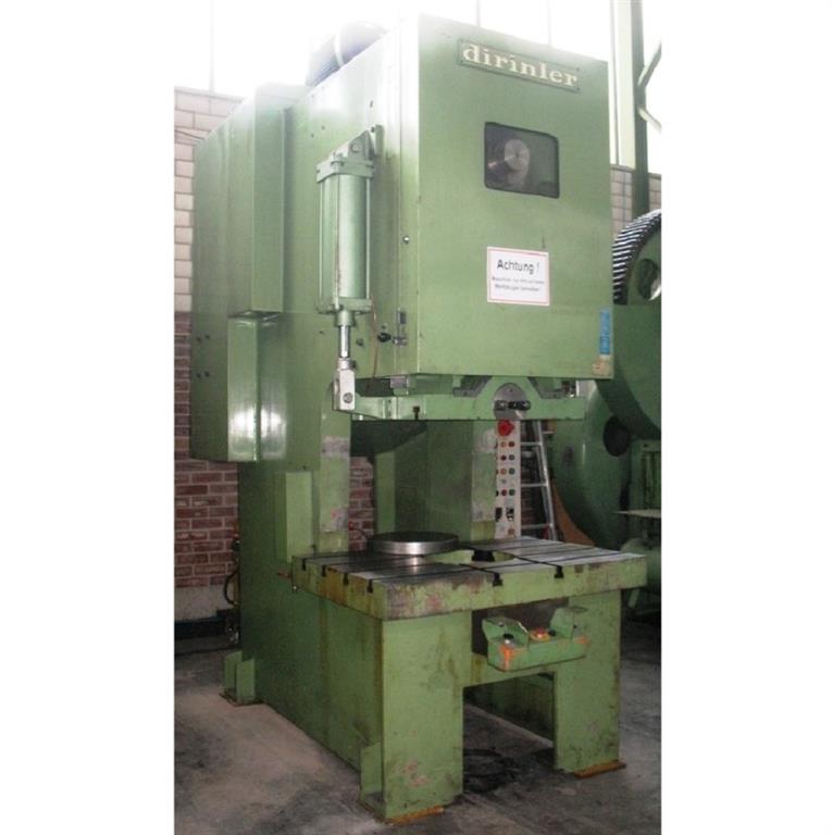 gebrauchte Metallbearbeitungsmaschinen Exzenterpresse - Einständer DIRINLER CDCS 2500 P (CE)
