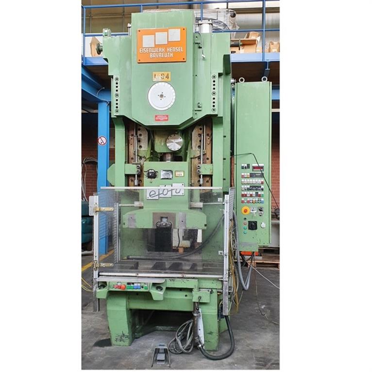 gebrauchte Metallbearbeitungsmaschinen Exzenterpresse - Einständer HENSEL EBU HK 250 FRC (UVV)
