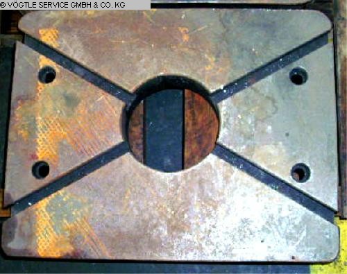 used Other Accessories for Machine Tools bolster plate AUFSPANNPLATTE 600 x 470