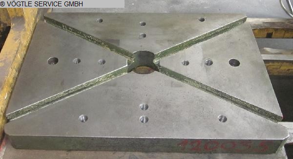 used Other accessories for machine tools bolster plate AUFSPANNPLATTE 600 x 400