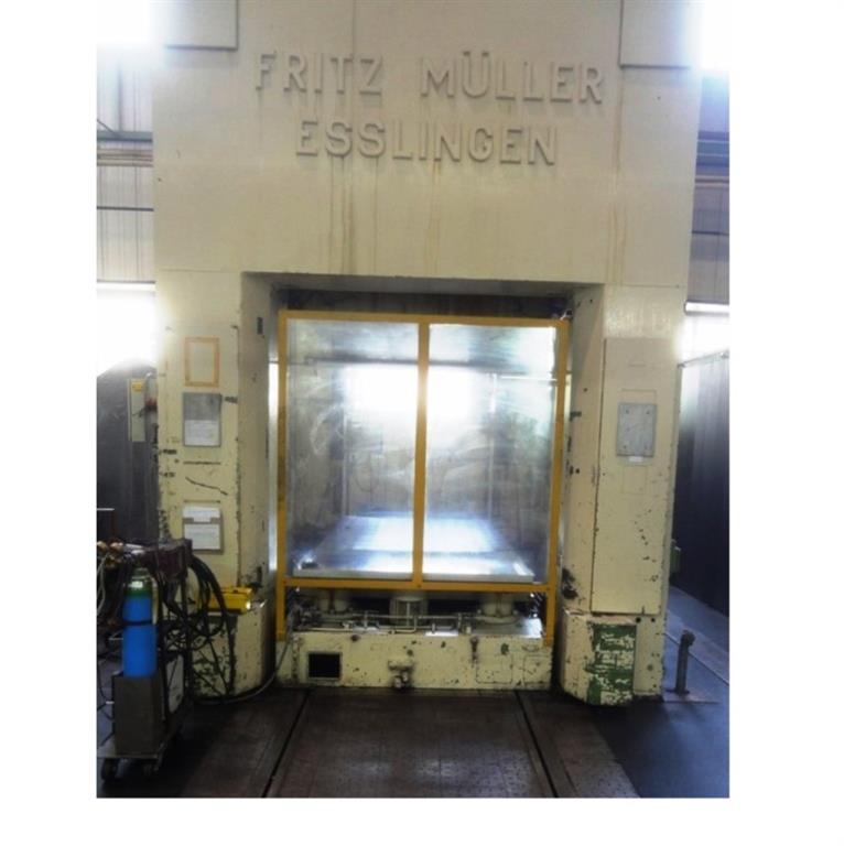 used Double Column Drawing Press -Hydr. MÜLLER ZE 800-35.2.1