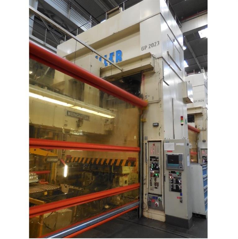 used Double Column Drawing Press -Hydr. MÜLLER ZE 1000-40.3.2 used Double Column Drawing Press -Hydr. MÜLLER ZE 1000-40.3.2