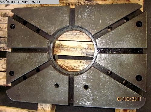 used Other accessories for machine tools bolster plate AUFSPANNPLATTE 620 x 440
