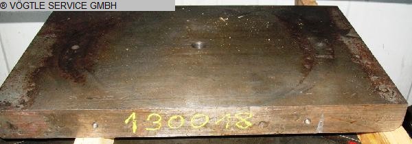 used Other accessories for machine tools bolster plate AUFSPANNPLATTE 700 x 435
