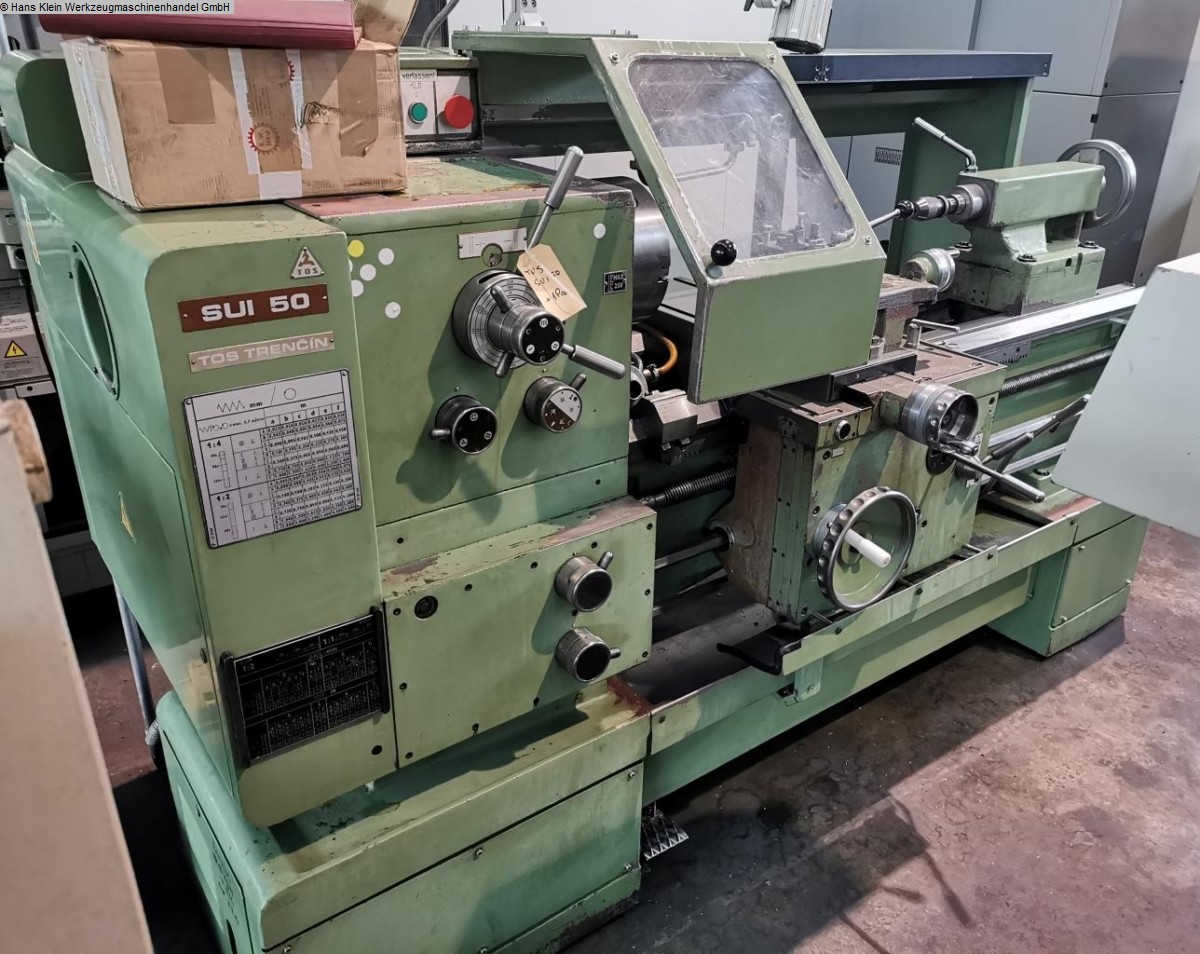 used  Center Lathe TOS SUI 50