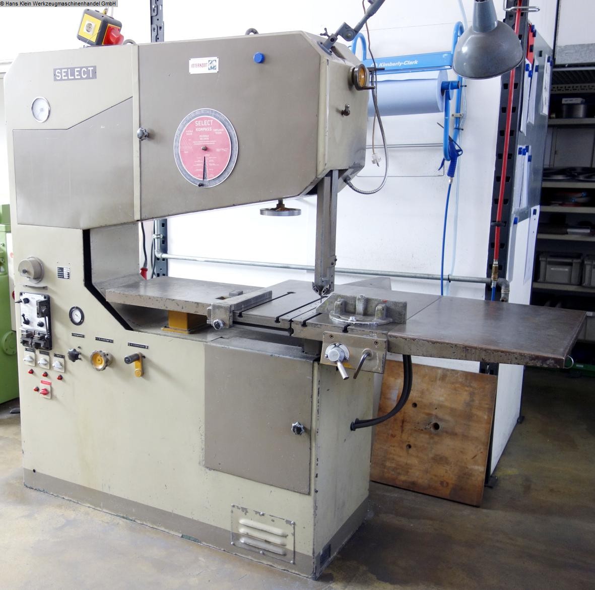 used Machines available immediately Band Saw - Vertical SELECT SU-10