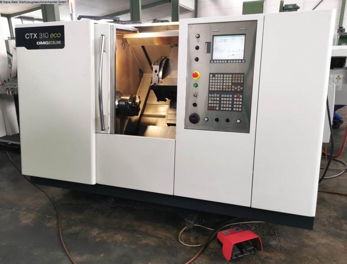 used Machines available immediately CNC Lathe - Inclined Bed Type GILDEMEISTER CTX 310 eco