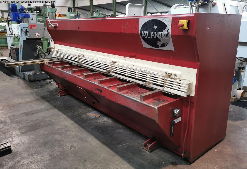 used Machines available immediately Plate Shear - Hydraulic ATLANTIC ATS 3000