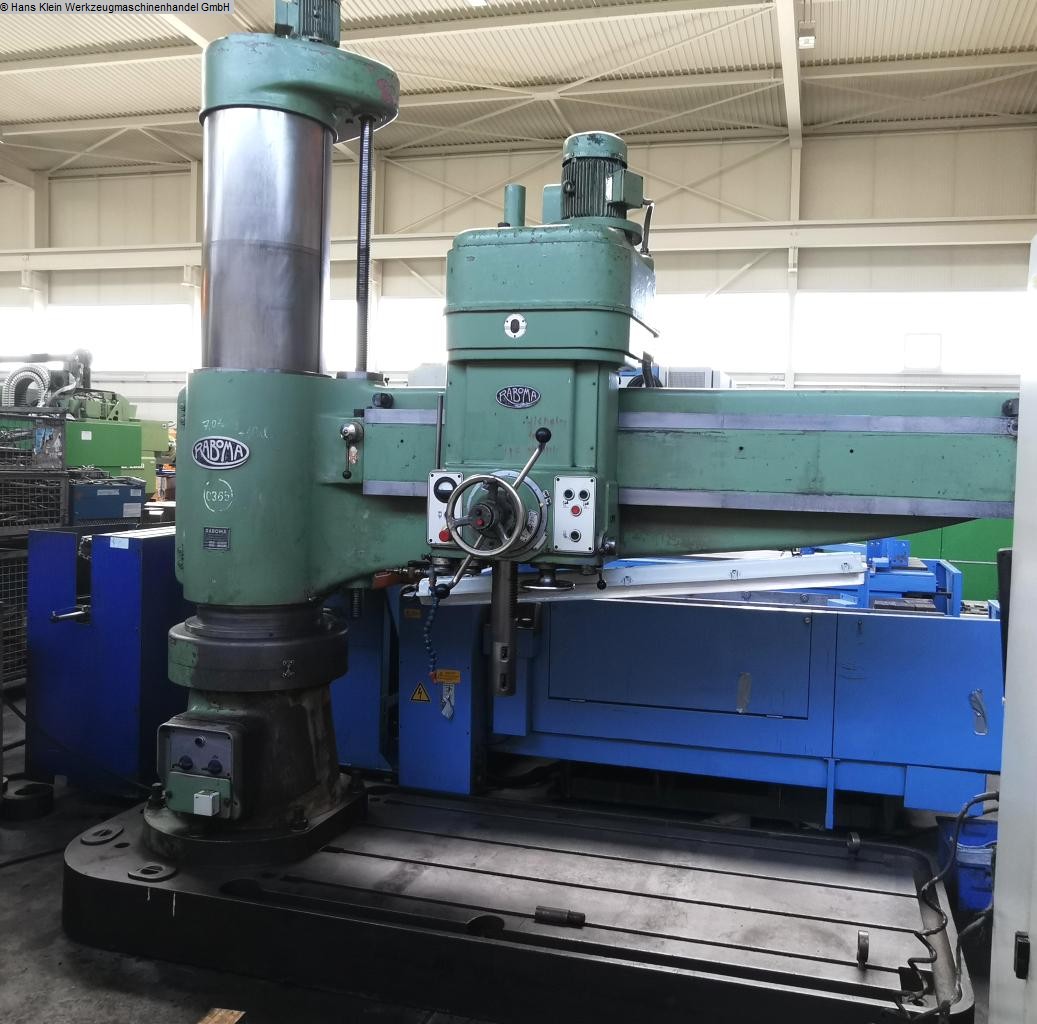 used Machines available immediately Radial Drilling Machine RABOMA 12 Uh 2000