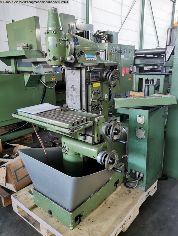 used Machines available immediately Tool Room Milling Machine - Universal MACMON M 100