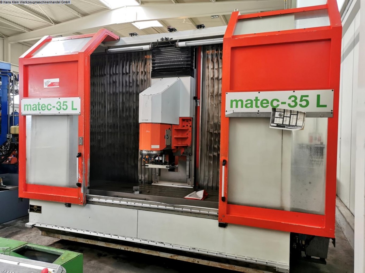used Machines available immediately milling machining centers - vertical MATEC 35 L