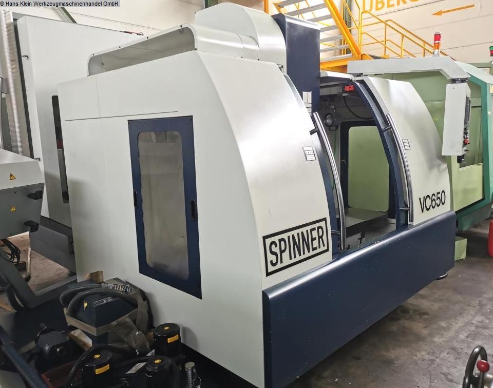 used Machines available immediately milling machining centers - vertical SPINNER VC-650