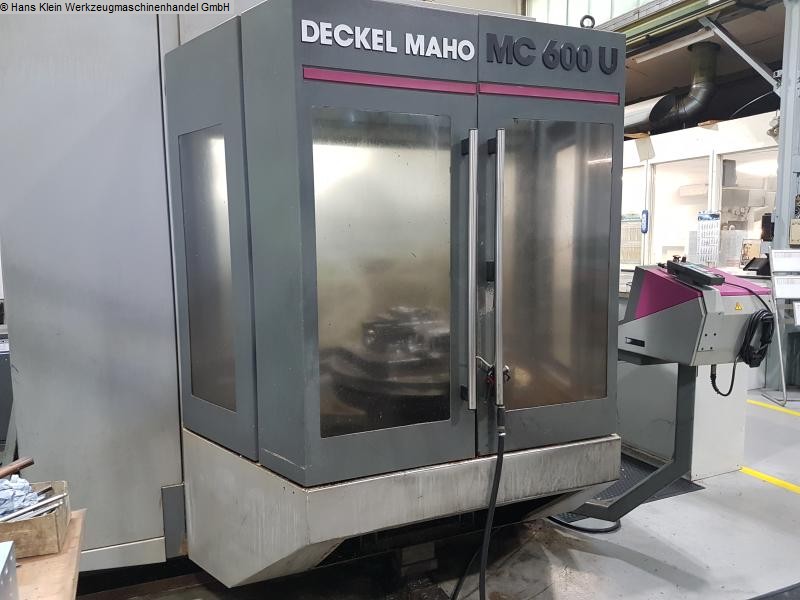 gebrauchte Maschinen sofort verfügbar Bearbeitungszentrum - Universal DECKEL-MAHO MC 600 U
