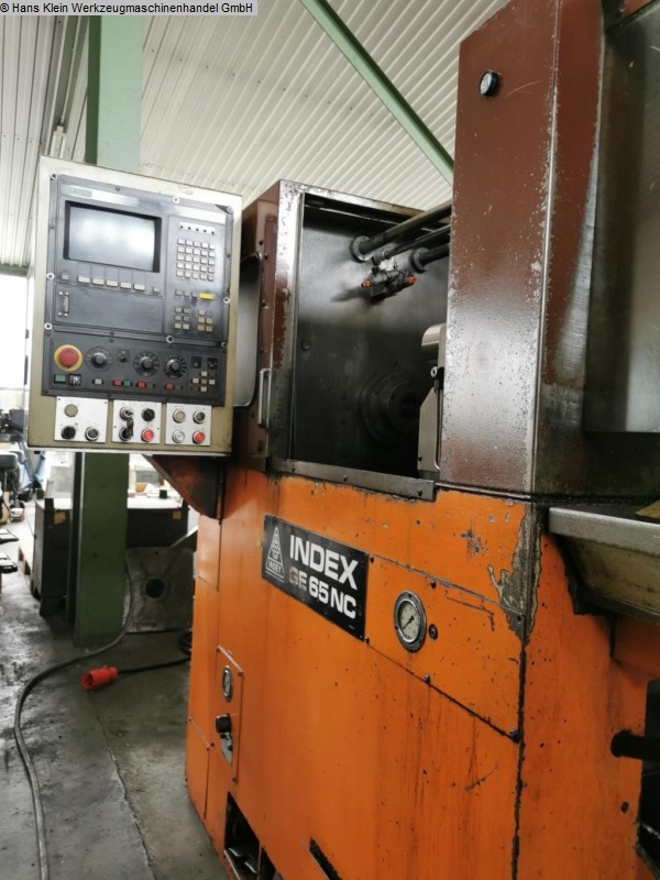 gebrauchte Metallbearbeitungsmaschinen CNC Drehmaschine INDEX GE 65 NC