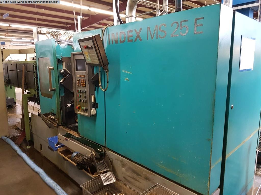 gebrauchte Metallbearbeitungsmaschinen Mehrspindelstangenautomat INDEX MS 25 E