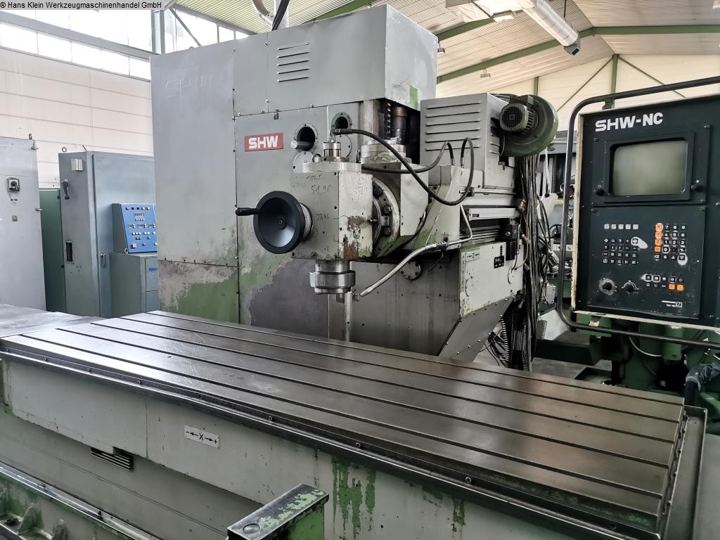 used Bed Type Milling Machine - Universal SHW UF 5