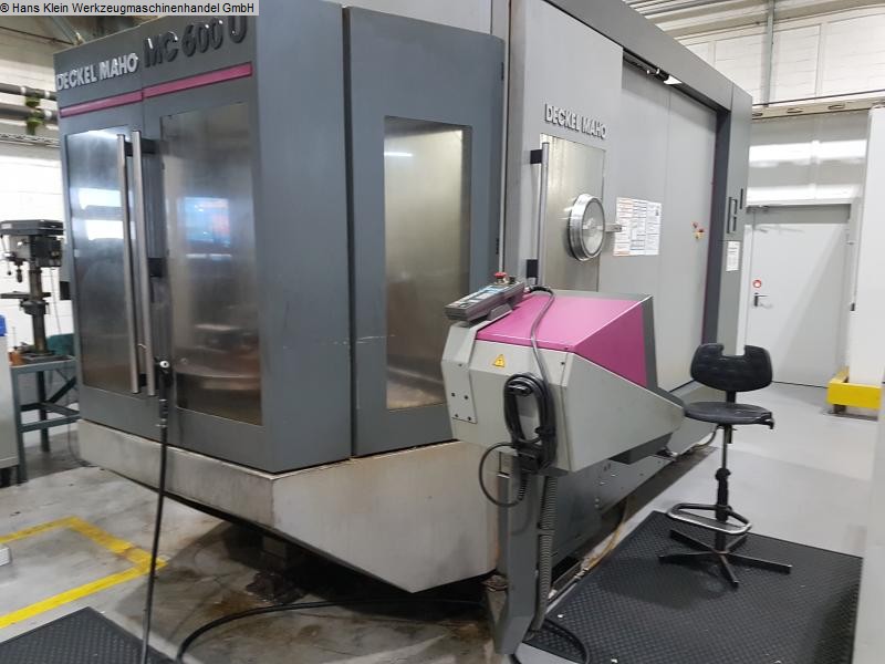 used milling machining centers - universal DECKEL-MAHO MC 600 U