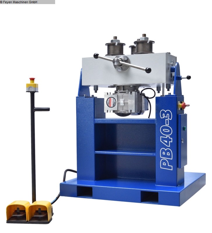 gebrauchte Blechbearbeitung / Scheren / Biegen / Richten Profil- Ring- Biegemaschine RHTC PB 40-3