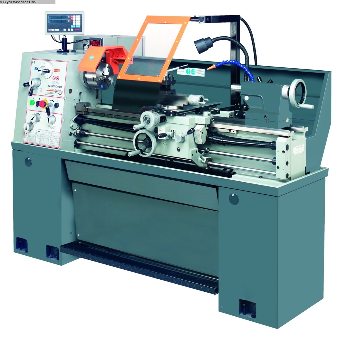 gebrauchte Mechanikerdrehbank HUVEMA HU 360x1000 VAC Topline gebrauchte Mechanikerdrehbank HUVEMA HU 360x1000 VAC Topline